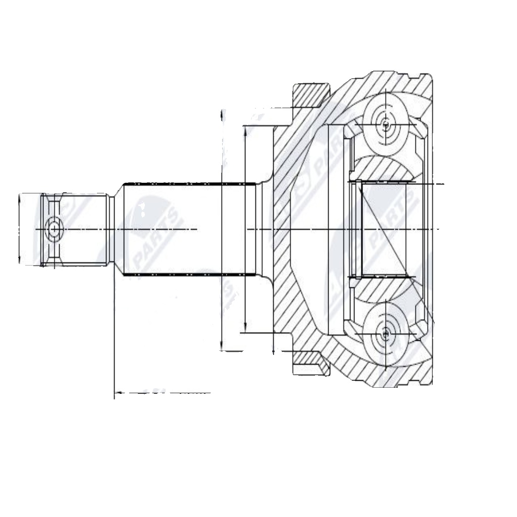 NPZ-HY-507 NTY Joint Kit, drive shaft for HYUNDAI,KIA