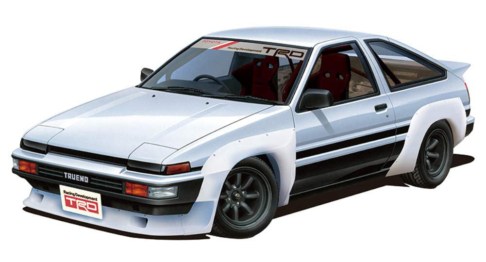 1:24 Scale Aoshima Toyota TRD AE86 Trueno N2 Ver. ’85 Car Model Kit