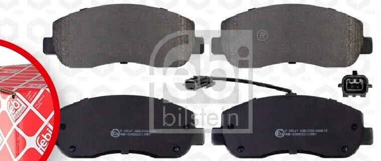 FEBI 16845 BRAKE PAD SET DISC BRAKE Front