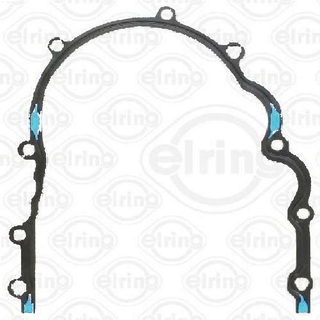 ELRING 376.830 Gasket, timing case cover for AUDI,AUDI (FAW),VW