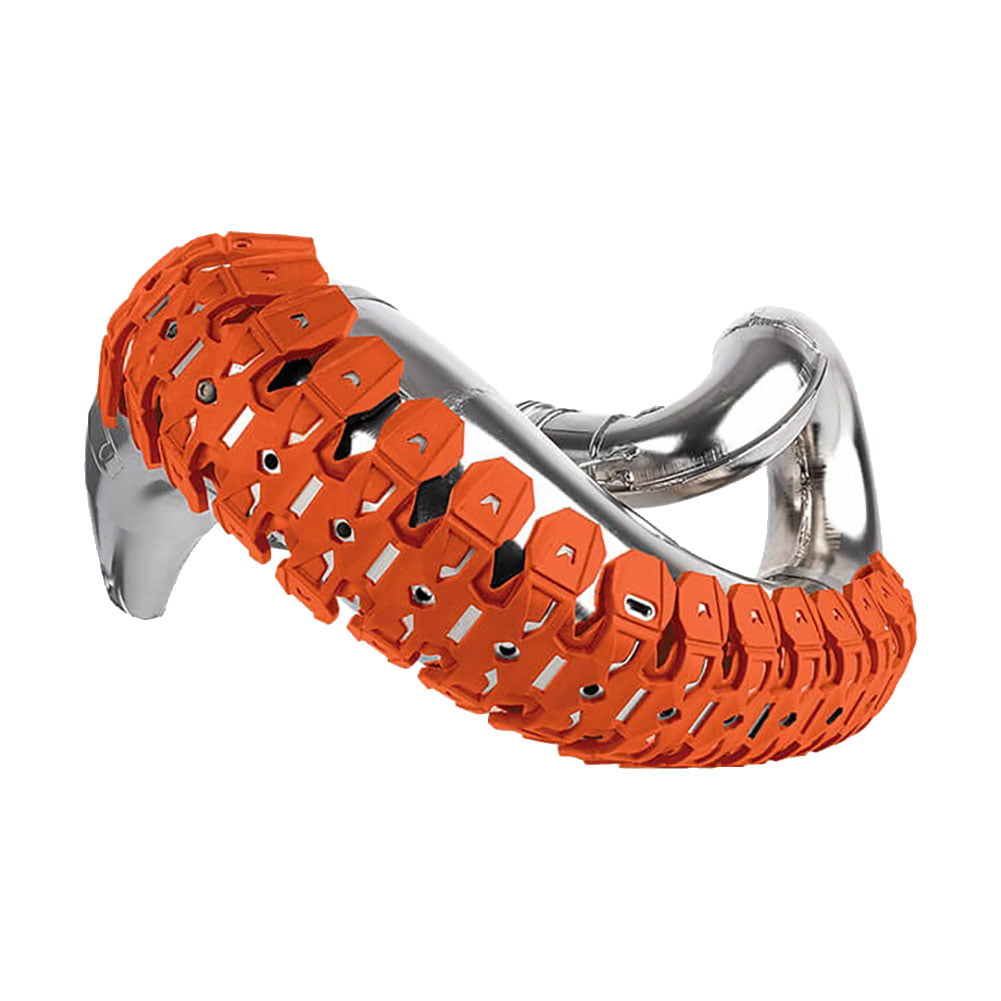 Free Shipping Polisport Armadillo Orange Exhaust Protector for Motorcycle