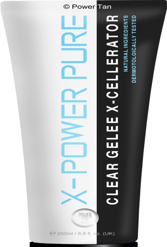 Power Tan X-Power Pure - Sunbed Accelerator Lotion Cream 250ml