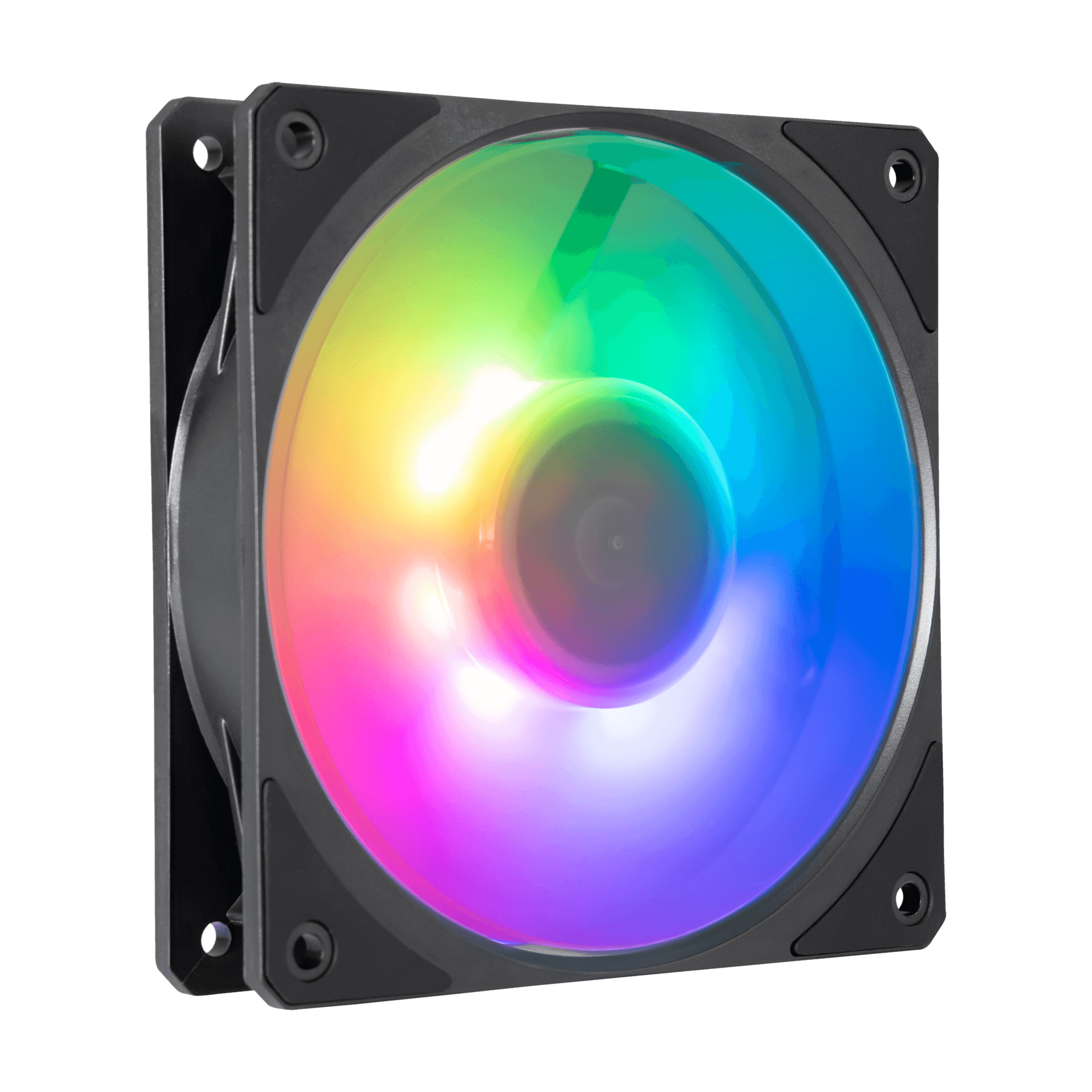 Cooler Master Mobius 120P ARGB - Gen 2 120mm 2400 RPM PWM Case Fan - Black