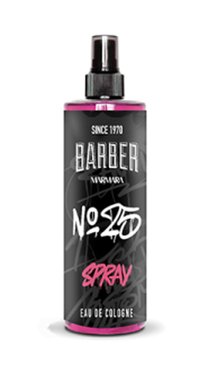 Marmara Men's Barber Eau De Cologne Pump Spray Graffiti After Shave Fragrance Water Shaving Water Barber Fragrances Body Spray Bar