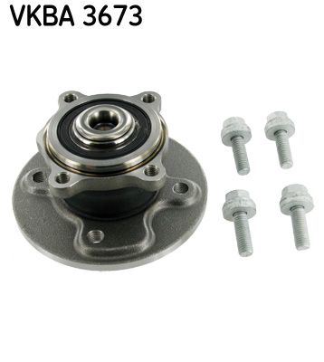 Wheel Bearing Kit Rear Suspension Replacement Fits Mini Mini SKF VKBA3673