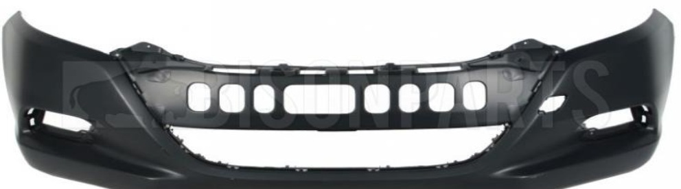 Front Bumper Primed With Fog Lamp Holes Fits Honda Insight 2008-2011 Brand New - Image 3