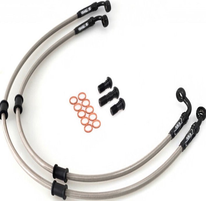 AS3 VENHILL FRONT BRAKE LINES HOSES RACE for HONDA CBR 600 F4 F4I FX 99-06