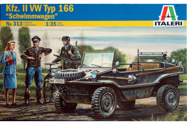 ITA313 - Italeri 1:35 - Kfz.69 Schwimmwagen