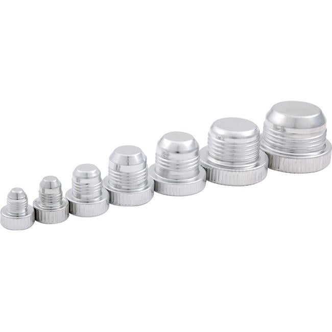 Allstar Performance Male Aluminium Blanking Plug Kit - AN / JIC Thread Sizes