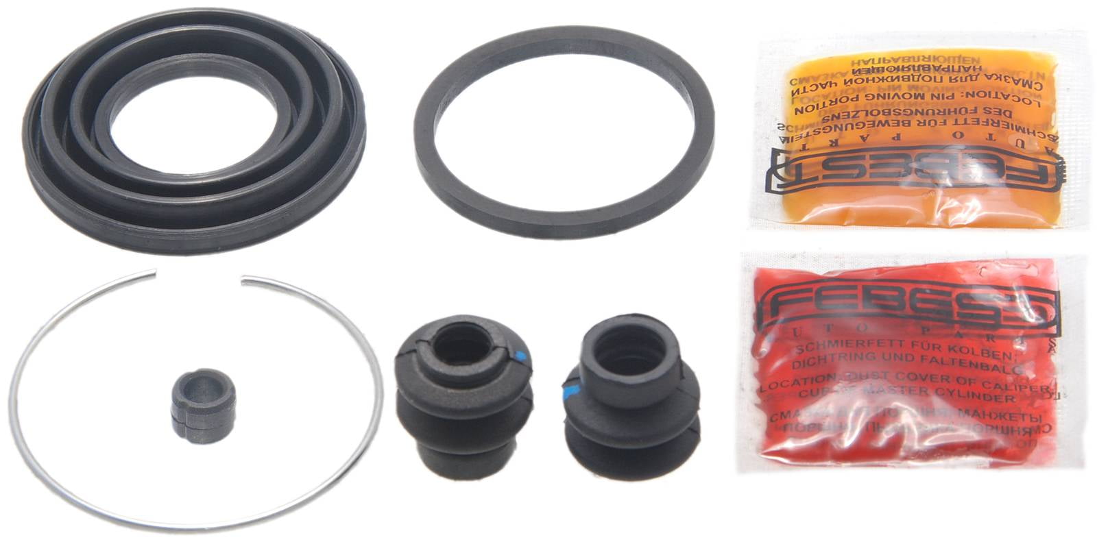 4x ✅Fits FEBEST 0475-NA4R REAR BRAKE CALIPER REPAIR KIT  ⭐UK Seller⭐