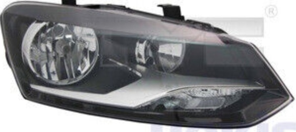 Left TYC 20-12036-05-2 Headlight for VW