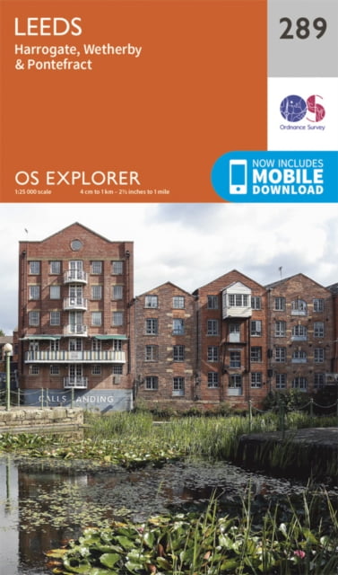 Leeds Map | Harrogate, Wetherby & Pontefract | Ordnance Survey | OS Explorer Map 289 | England | Walks | Hiking | Maps | Adventure - Image 2