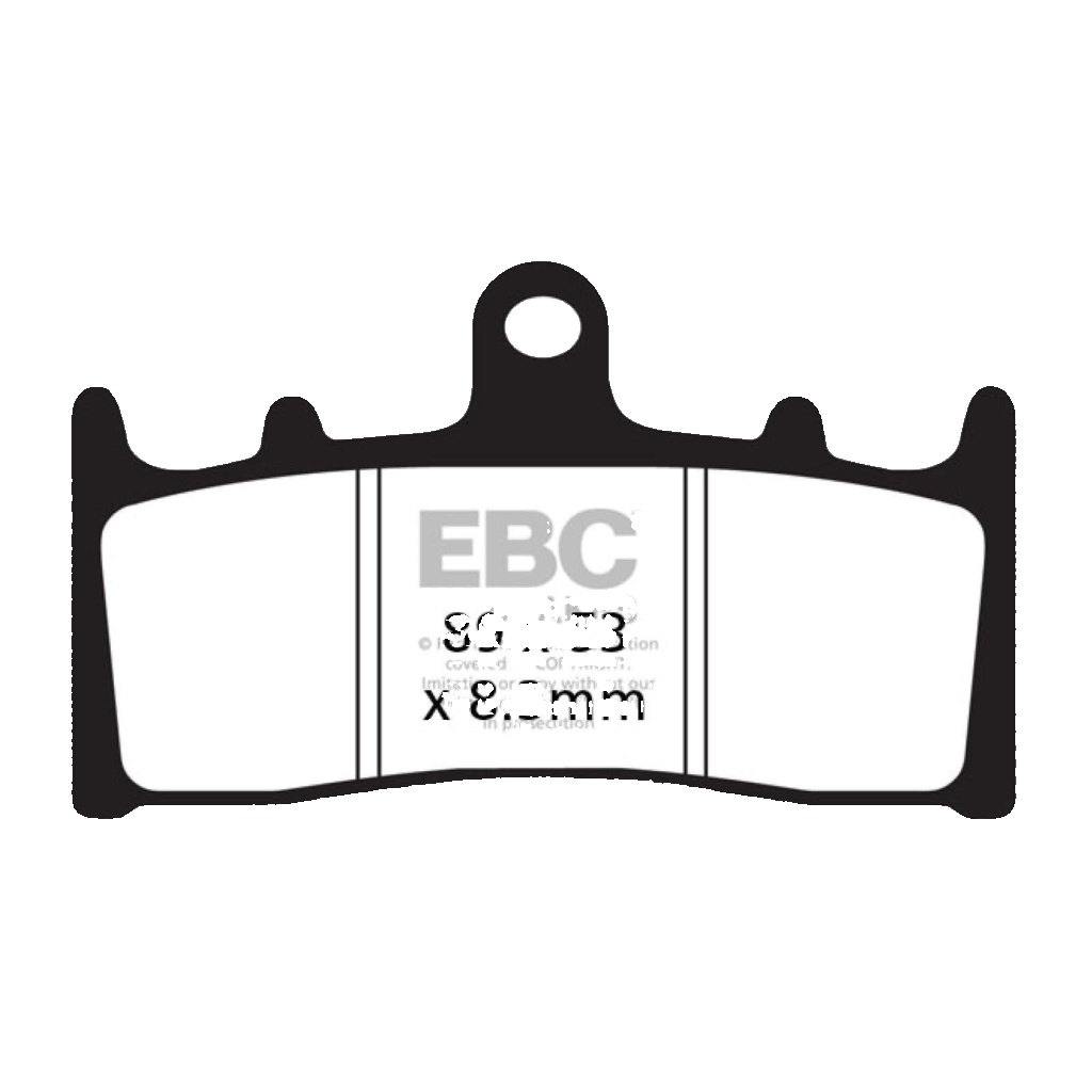 Suzuki GSX1300R Hayabusa 1999-2007 EBC Front Sintered Double H BrakePads FA188HH - Image 73