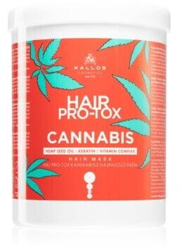 Kallos Hair Pro Tox  CANABIS Hair Mask with Hemp Seed Oil and Keratin