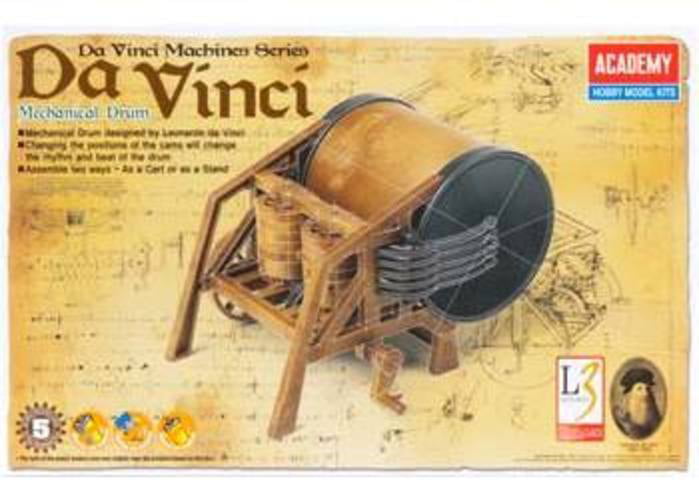 Academy 18138 - Da Vinci - Mechanical Drum - New