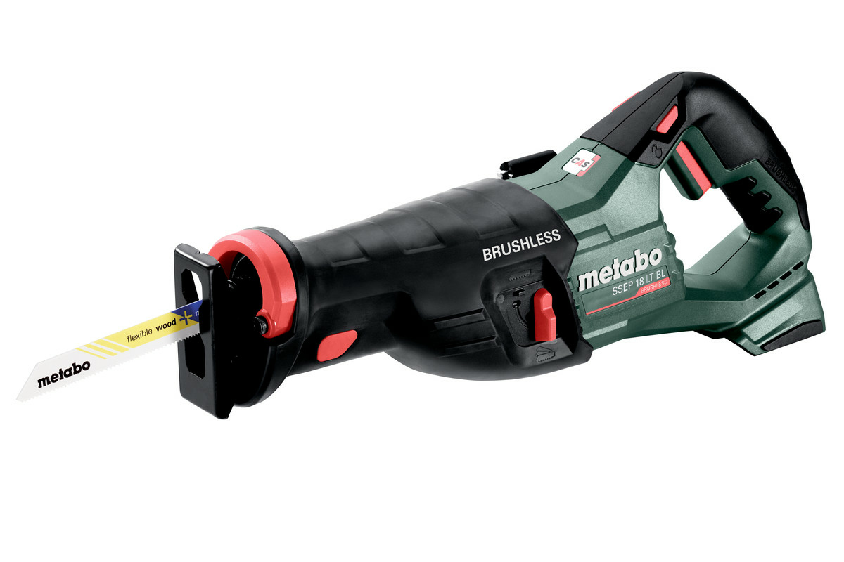 METABO CORDLESS RECIPROCATING SABRE SAW SSEP 18 LT BL, 18v BODY ONLY - 601617840