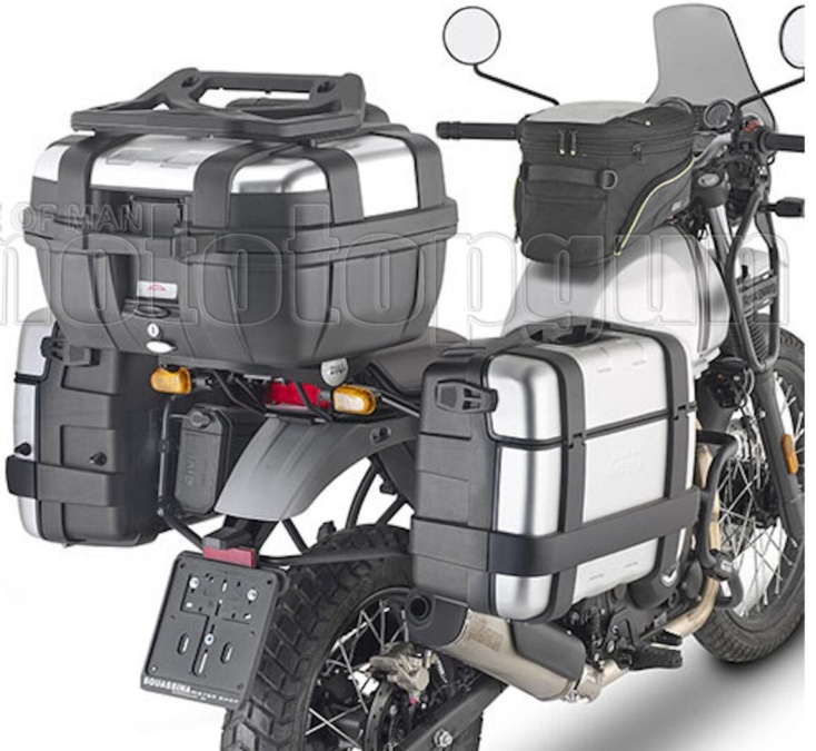 ROYAL ENFIELD HIMALAYAN 2021 PANNIER HOLDER RACKS for GIVI E22 E22N MONOKEY