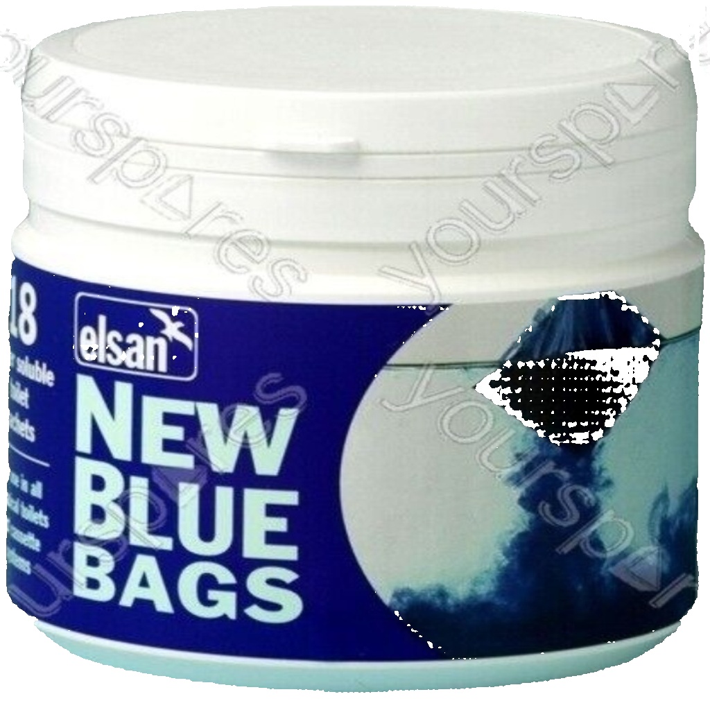 Blue Bags Toilet Sachets - Pack of 21 - Dissolves Grease - Elsan BAG15 - Image 3