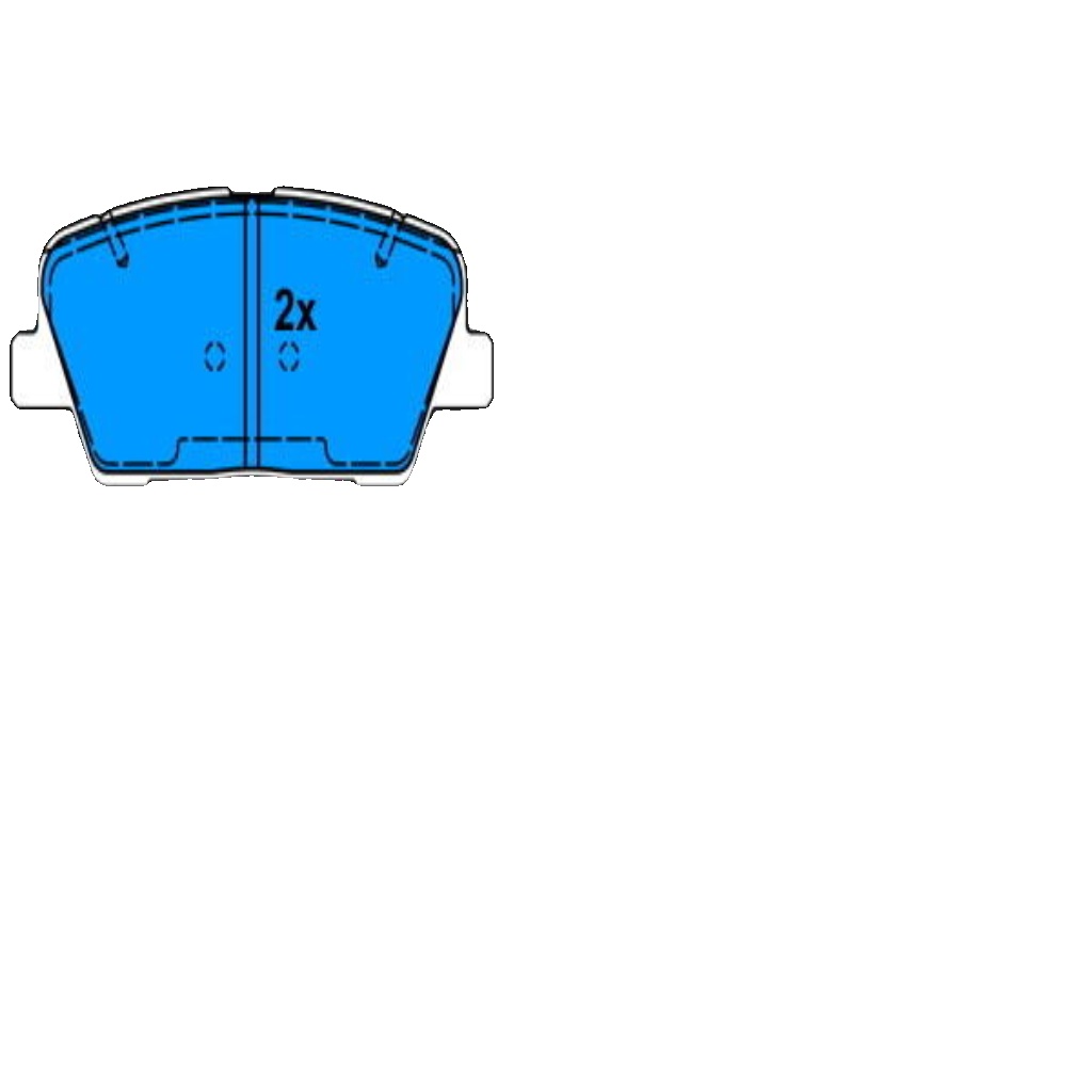 ATE 13.0460-5633.2 Brake Pad Set, disc brake for HYUNDAI,KIA