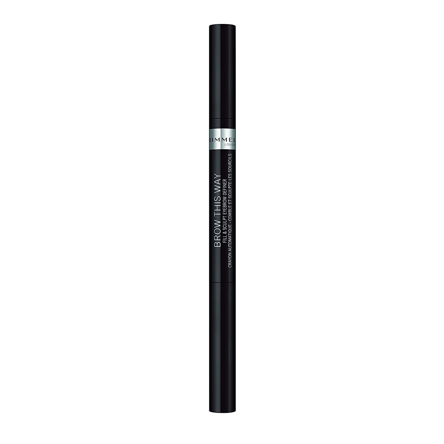 Rimmel London Brow This Way Fill & Sculpt Eyebrow Definer 004 Soft Black