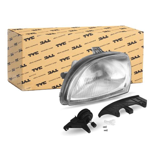 Hauptscheinwerfer links FIAT Seicento 600 TYC Halogen H4 20-5736-08-2 - Bild 4