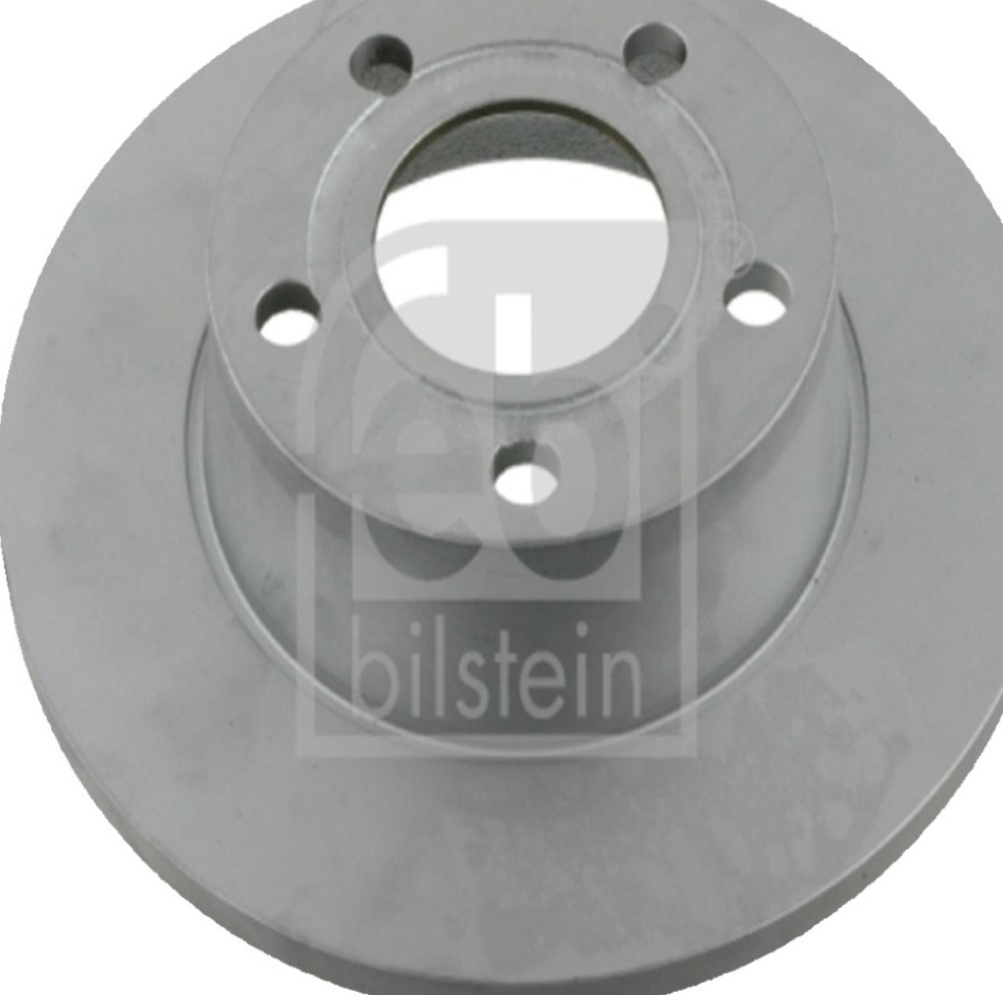 FEBI BILSTEIN 22908 Brake Disc Rear Coated 255mm Outer Diameter Fits Audi A6