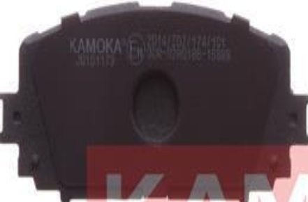 Original Kamoka Brake Pad Set Disc Brake JQ101173 for Toyota