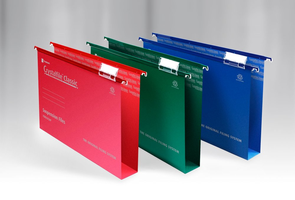 Rexel Crystalfile Classic Foolscap Suspension File 71750