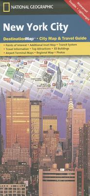New York City Map  City Destination by National Geographic
