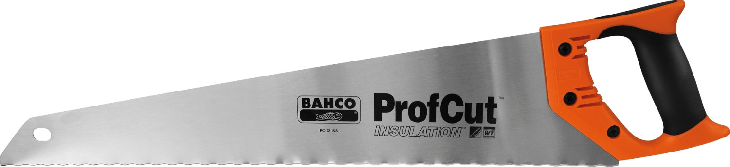Bahco  Insulation Saw with New Waved Toothing 550mm 22”