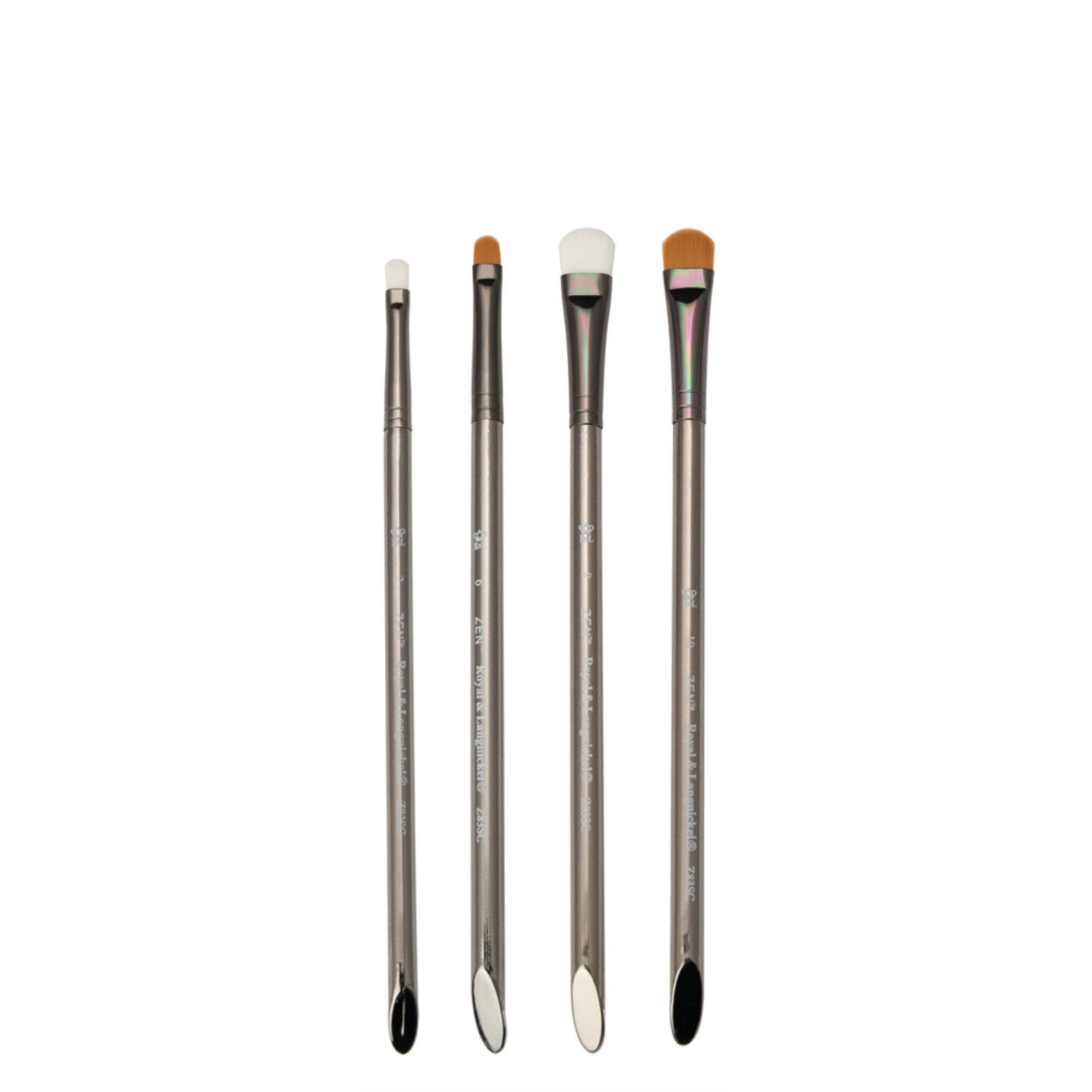 Artist acrylic watercolour brushes synthetic hair Royal & Langnickel Zen