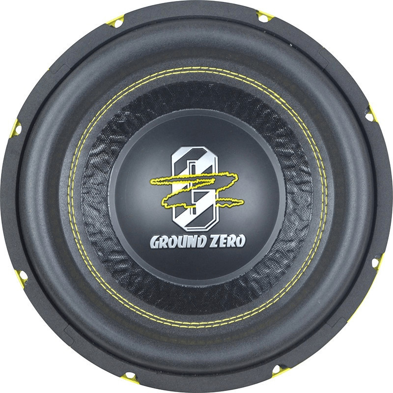 GROUND ZERO 1000 WATTS 8 INCH SPL SUBWOOFER CAR BASS AUDIO GERMAN ENGINEERED