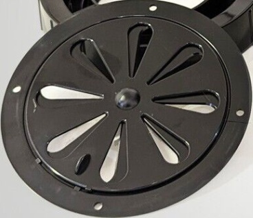 Wind Driven BLACK Van Roof Vent Rotating Vehicle Spinning Fan 4x4 Air Rotary