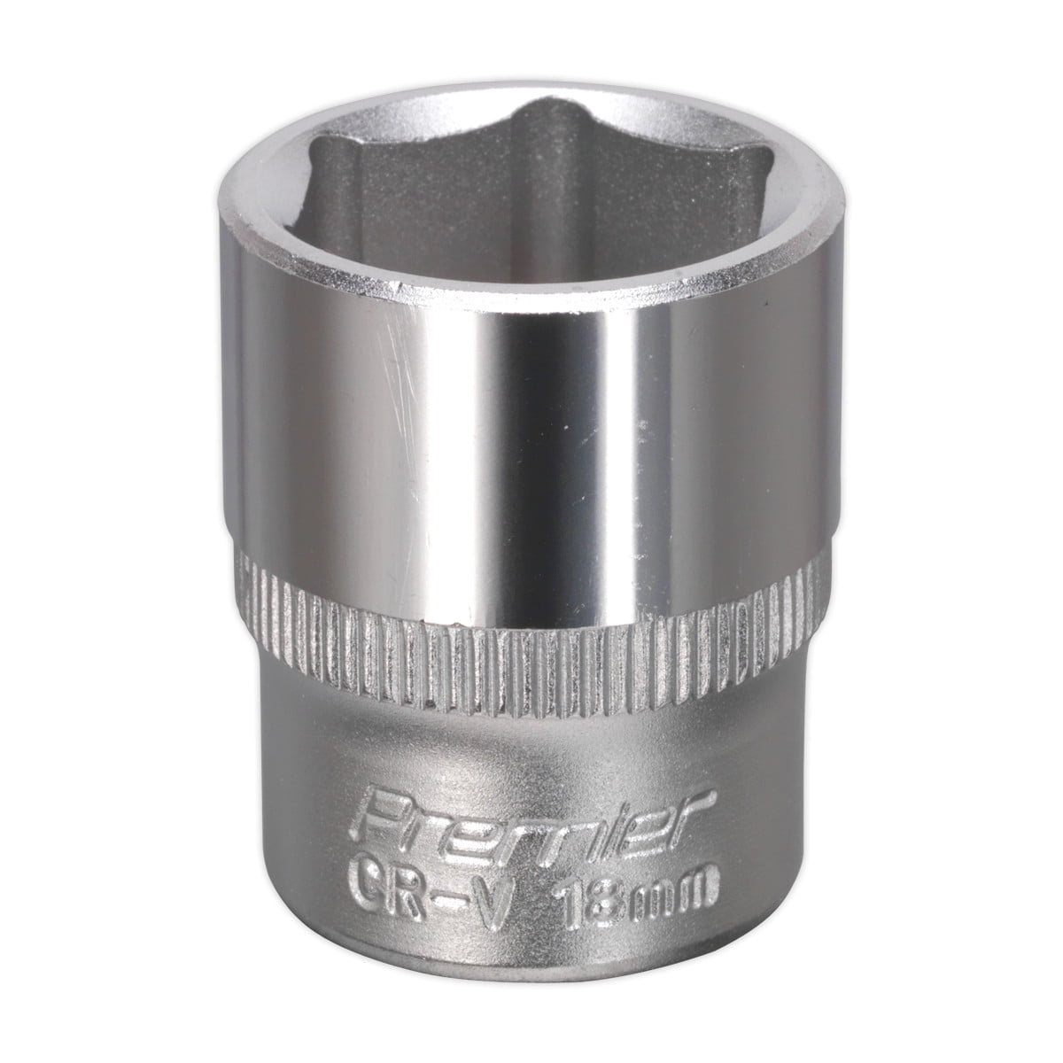 Sealey 3/8" Drive Hexagon WallDrive Socket Metric 3/8" 18mm