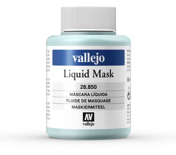 Vallejo Liquid Mask, Clear Liquid Mask for Painting and Crafting, 85 ml, Ideal for Protecting Surfaces and Creating Sharp Edges - Image 5