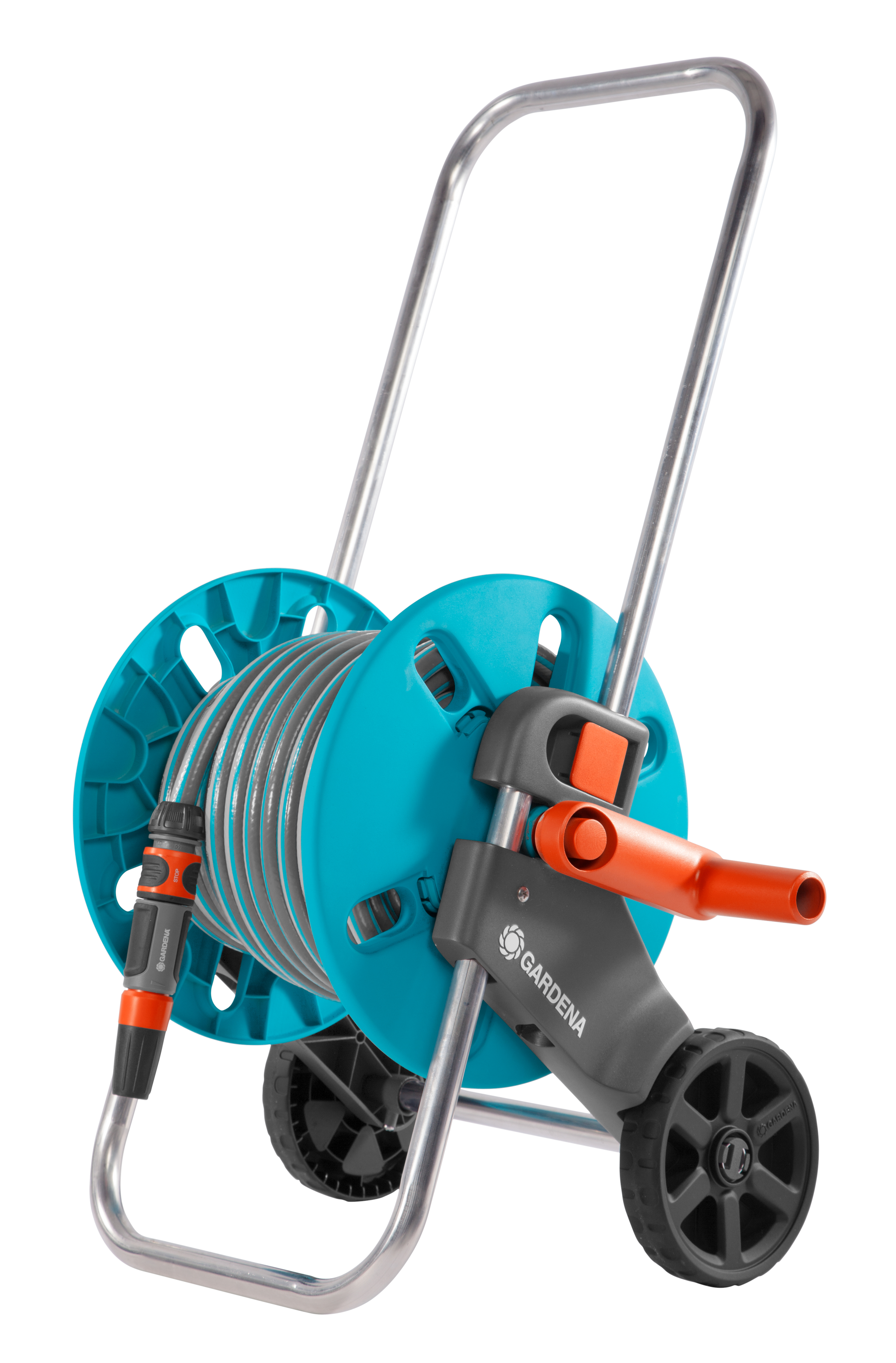 Genuine GARDENA - Hose Trolley Aquaroll 20m - 18502-50 4078500033855