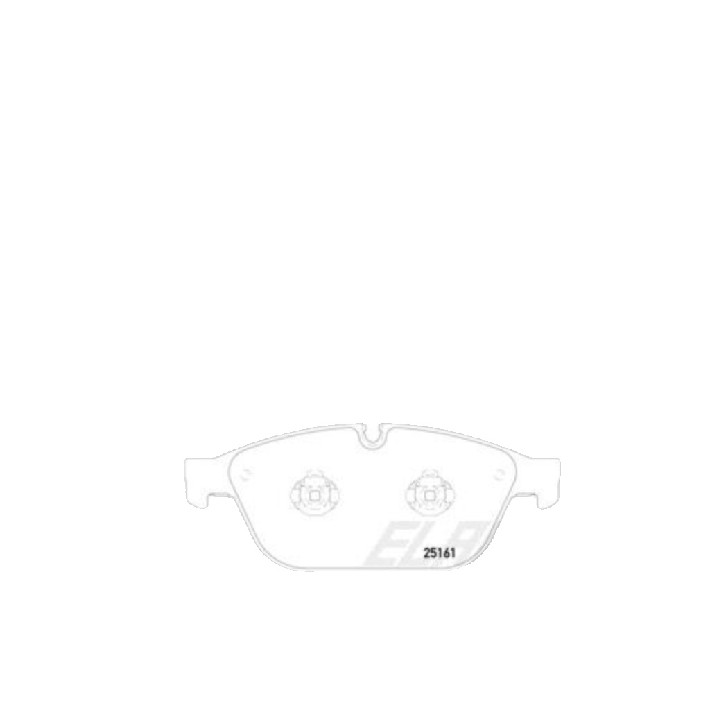 BREMBO Brake Pad Set With Piston Clip P85128 Front Axle - OE Equivalent
