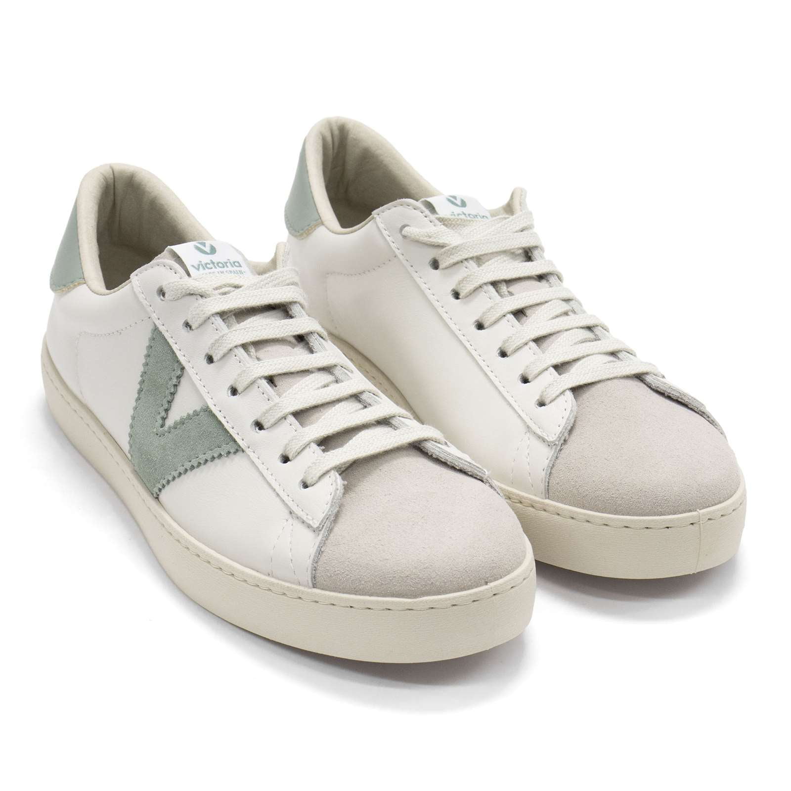 Victoria Damen Vert Sneakers Für Berlín Contraste