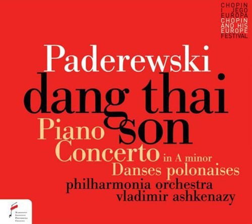 NIFCCD051 Dang Thai Son, Philharmonia Orchestra, Vladimir Ashkenazy Paderewski: