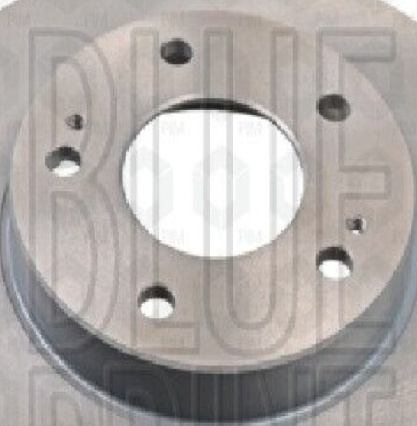 Blueprint ADC44374 Brake Disc Front Coated Fits Mitsubishi FTO Outlander RVR