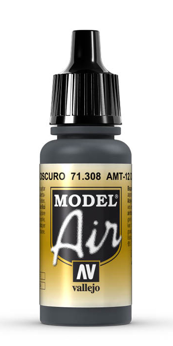 Vallejo Model Air - AMT-12 Dark Grey 18ml Model Paint 71308