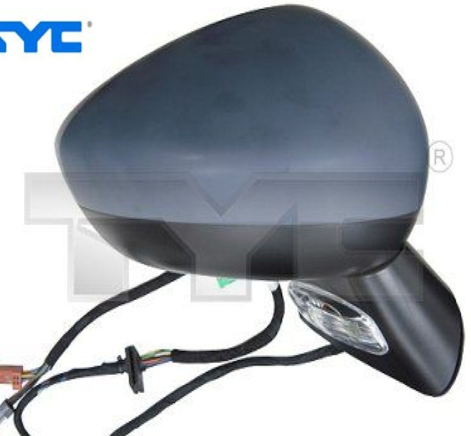 Left TYC 305-0176 Outside Mirror for CITROËN
