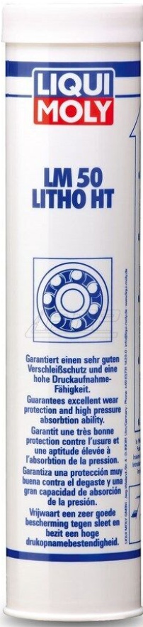 Fat Lithium LIQUI MOLY Lm 50 Litho Ht-Cartucho 400gr for Moto