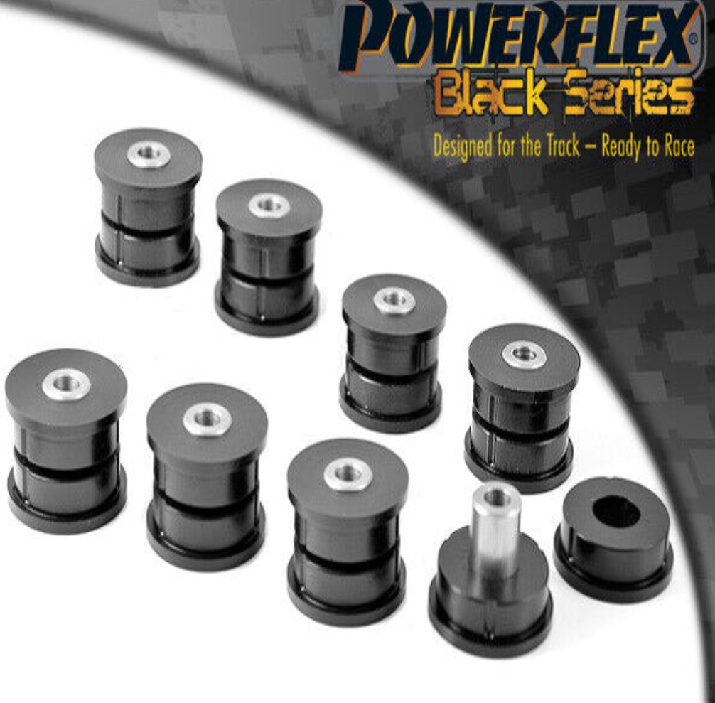 PFR1-110BLK Powerflex Black Rear Beam Tie Bar Bushes