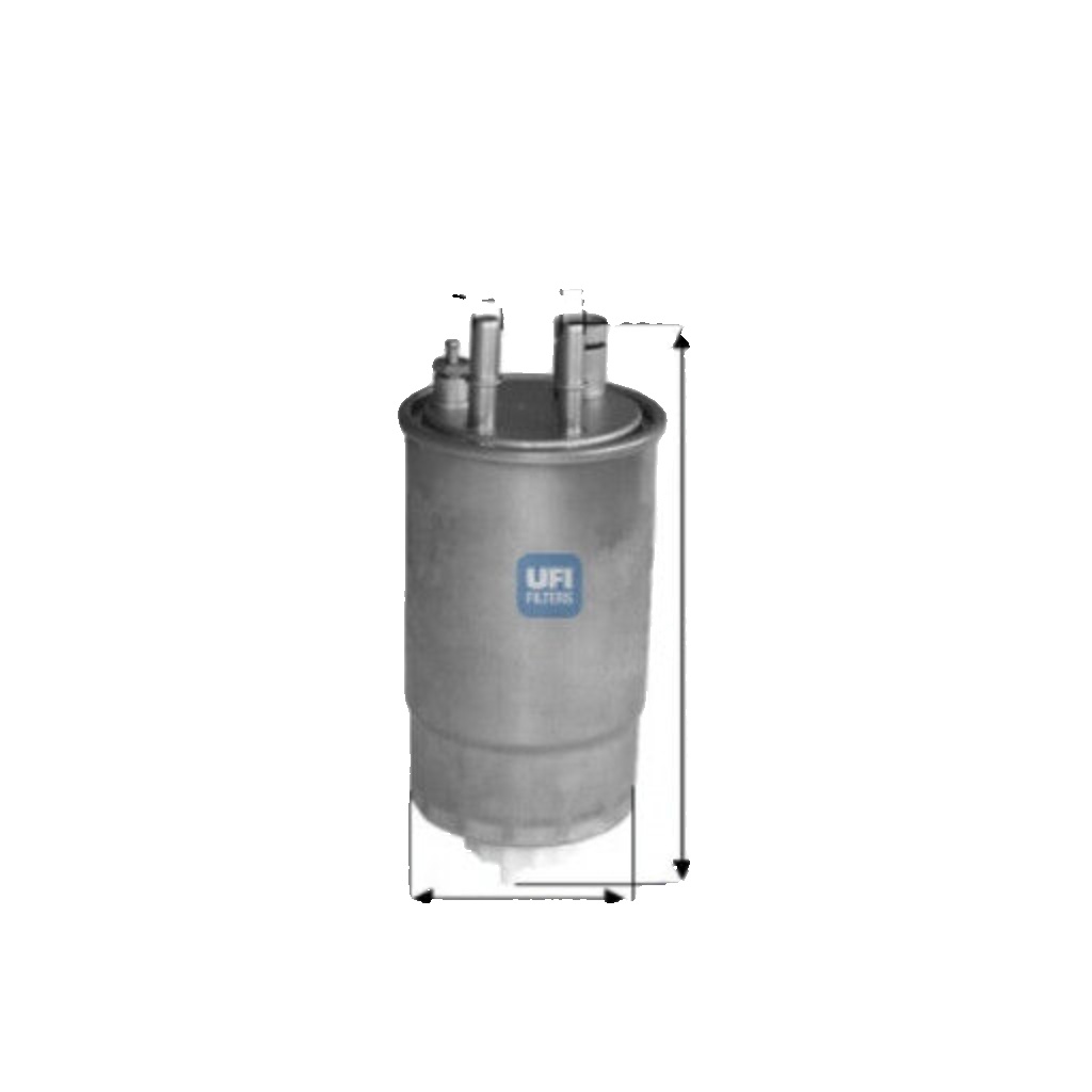 24.ONE.03 UFI FILTRO CARBURANTE PER OPEL MERIVA 1.3D-1.3MJET 03-