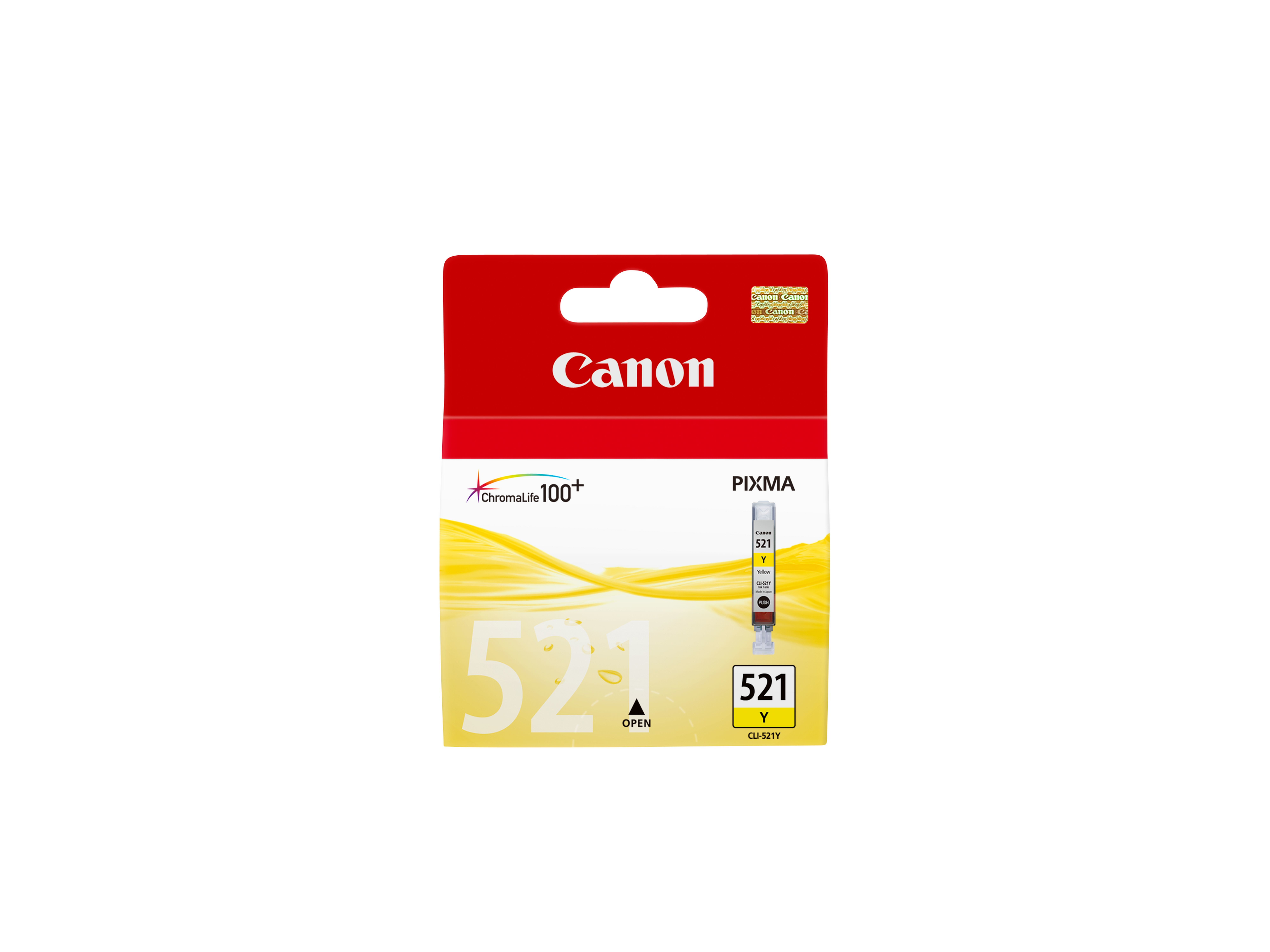 Canon CLI-521 Printer Ink Cartridge Yellow - 2936B001