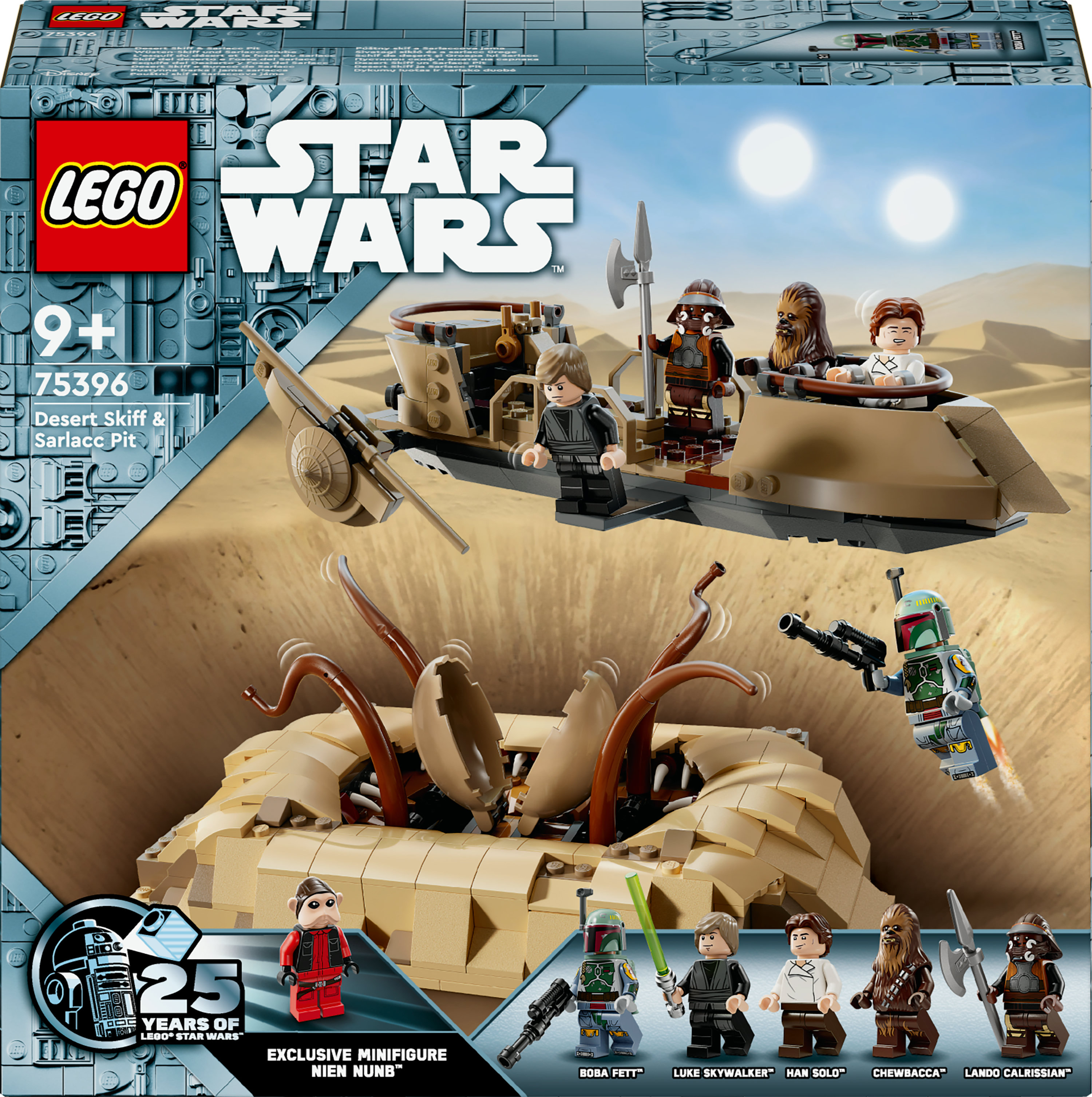 LEGO Star Wars: Wüsten-Skiff und Sarlacc-Grube 75396 neu OVP Minifiguren Bauset - Bild 10