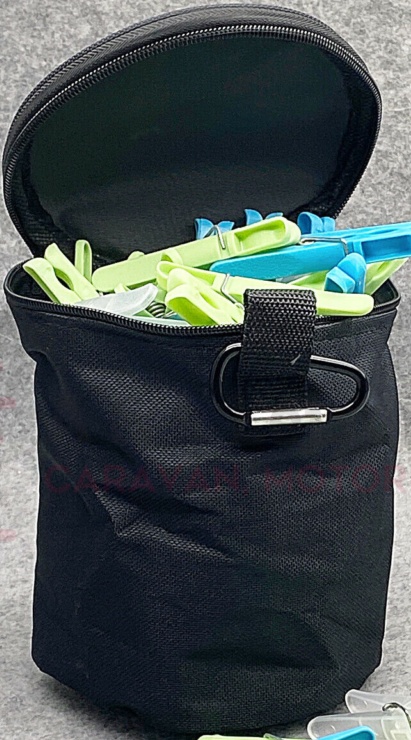 Kampa Peg Laundry Clothes Peg Bag Hanging Holder Caravan, Motorhome - AC0502