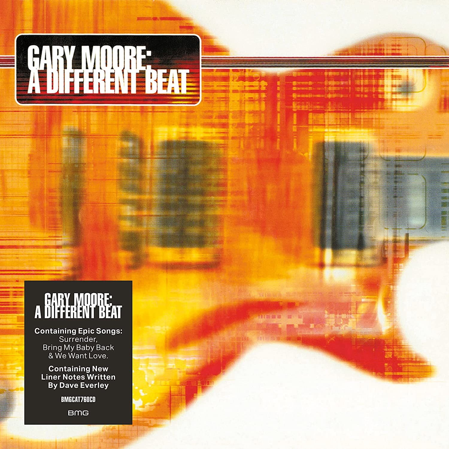 Gary Moore - A Different Beat (BMG) CD Album
