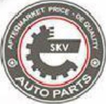 Gas spring trunk lifter SKV for SKODA Superb I; 3B5827550E